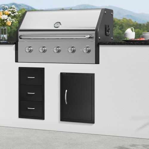 Vevor BBQ Door 415x570 mm Outdoor Kitchen Dmmbscjm16x2hchidv0