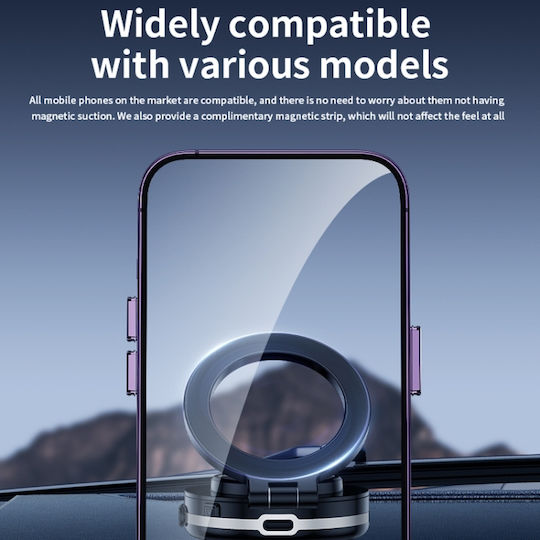 Suport Auto pentru Telefon cu magnet Argint