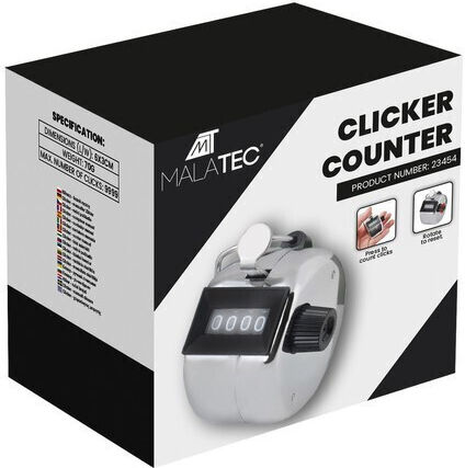 Malatec Clicker Σκύλου σε Μαύρο χρώμα