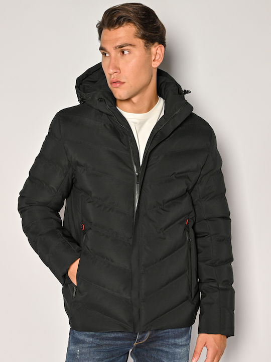 Brokers Jeans Jacket Bomber Black