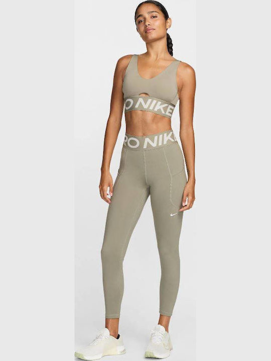 Dri-Fit Indy Γυναικείο Μπουστάκι Light Army