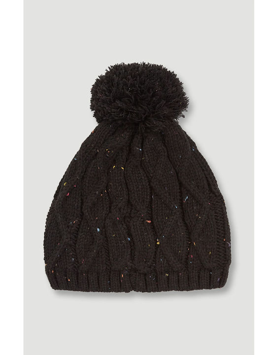 Beanie Beanie Knitted in Black color