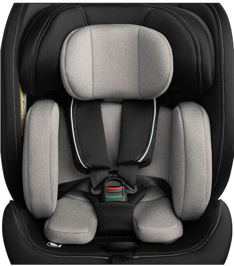 Caretero Azure Baby Car Seat i-Size with Isofix Gray