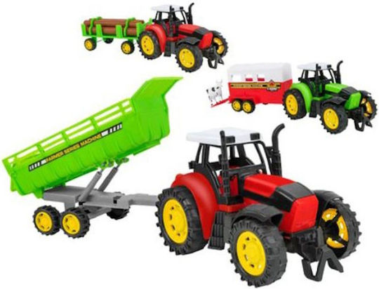 Globo Traktor Kleintransporter Zurückziehen Für 3+ Jahre