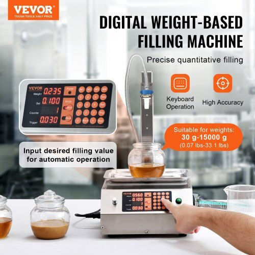 Vevor Automatic Liquid Filling Machine 30-15000 G Wsdbgygzjgmbtkoxgv2