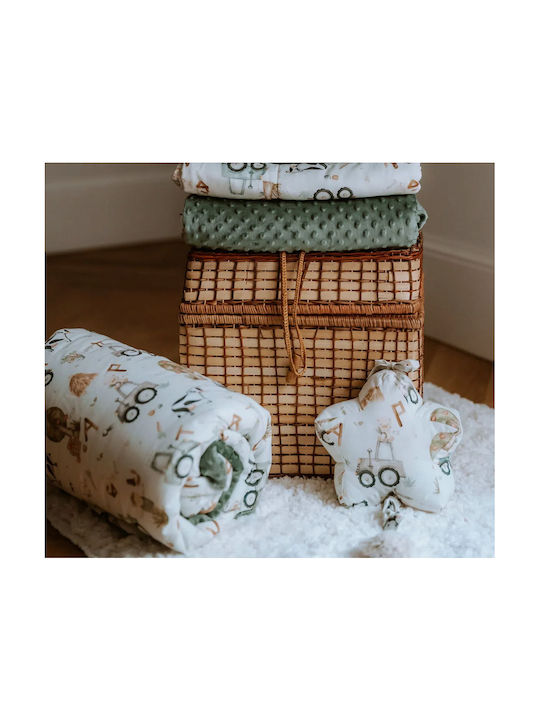 La Millou Crib Decorative Pillow Pierre The Dog with Music Beige