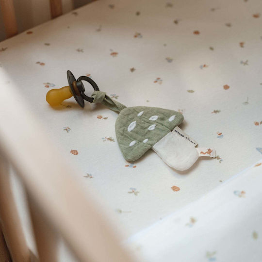 Little Dutch Babytuch Rassel Green