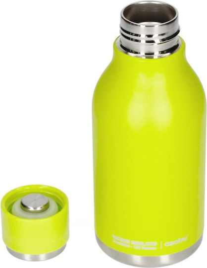 Asobu Urban Bottle Thermos Stainless Steel 473ml Lime