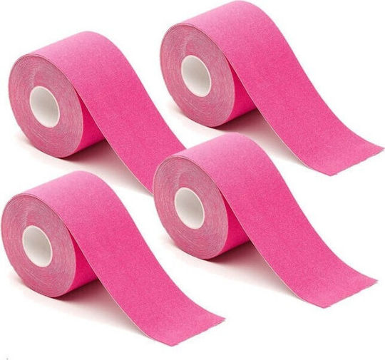 Hoppline Kinesiology Tapes 5cm x 5m Pink 4pcs