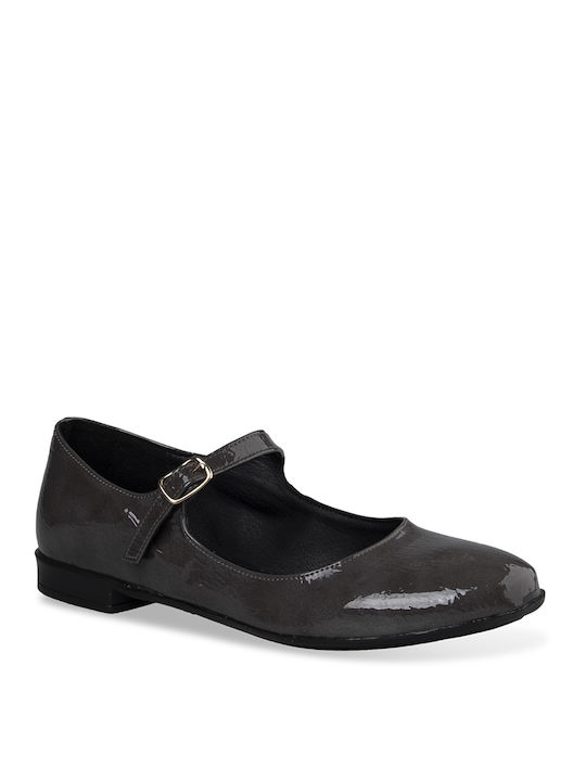 Tsouderos Shoes Ballerinas Gray