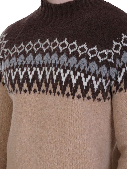 Pullover Brown-green