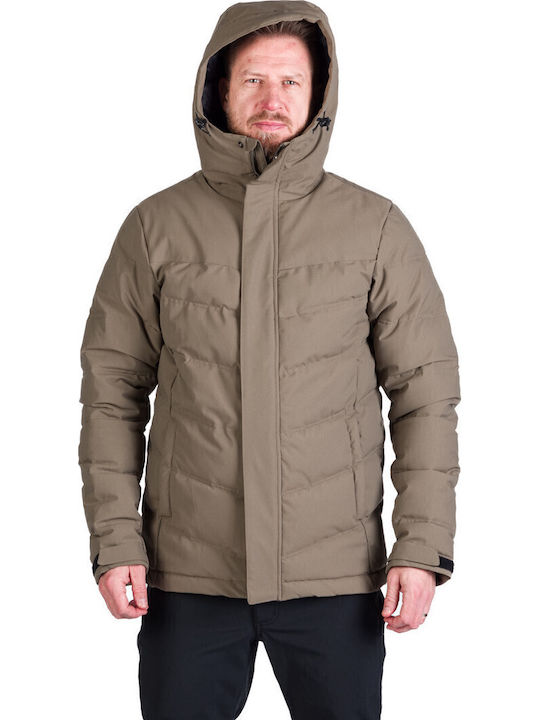 Мъжко Зимно Puffer Кафяво Бус-5268СП