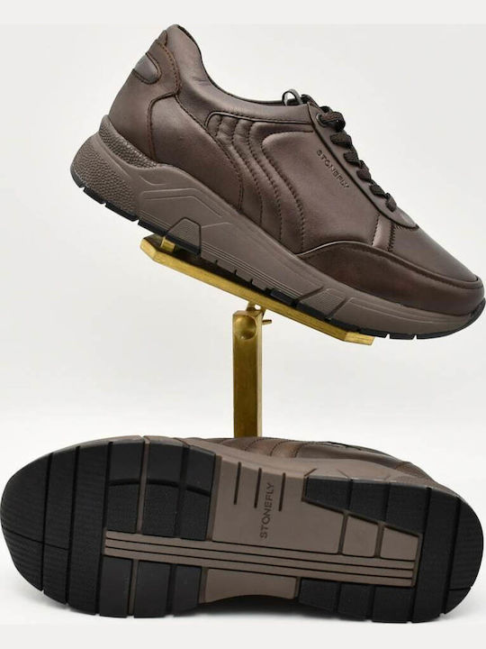 Leder Herren Freizeitschuhe Braun