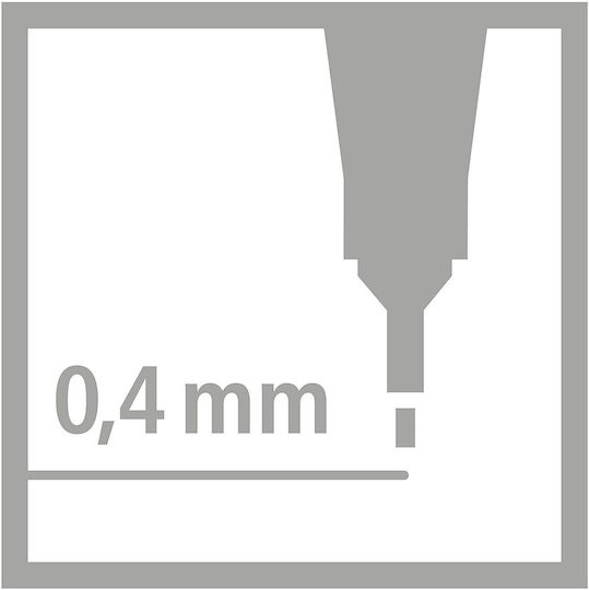 Stabilo Design Marker 0.4mm Light Pink - 0.4