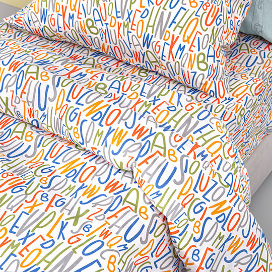Guy Laroche Sheet Set Single Cotton Multi 160x250cm 3pcs