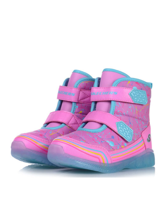 Power Paint Cizme Copii cu Velcro Roz