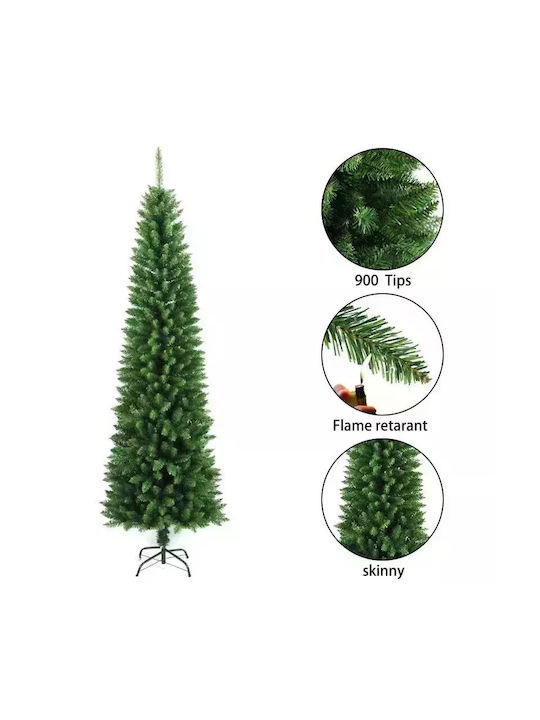 Weihnachtsbaum Schlank 240cm mit 589 Zweige