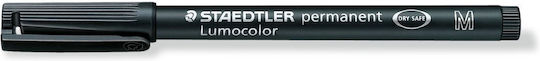 Staedtler Lumocolor Markere Permanente Negru 10buc