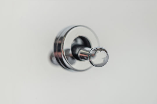 Luxor Silver Metallic Switch Vichema 1 Gang 2 Way 10a Chrome Silver
