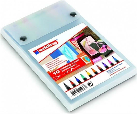 Edding 1340 Μαρκαδόροι Glitter Σετ 10 χρώματα