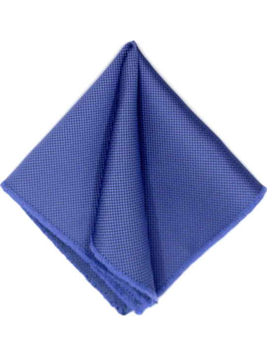 Blaues Raf Krawatten-Set 6,5 cm mit Einstecktuch
