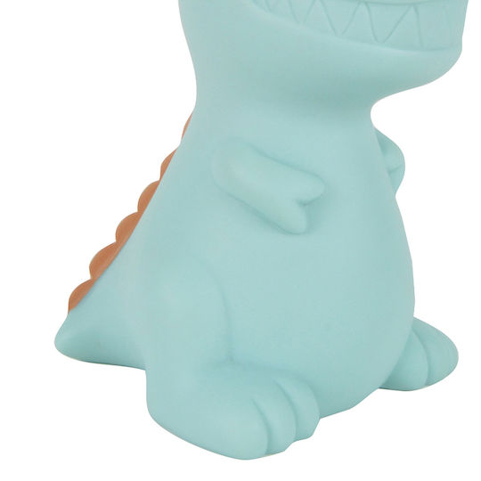 Led Kids Decorative Lamp Turquoise 9.5x9x13.5εκ.