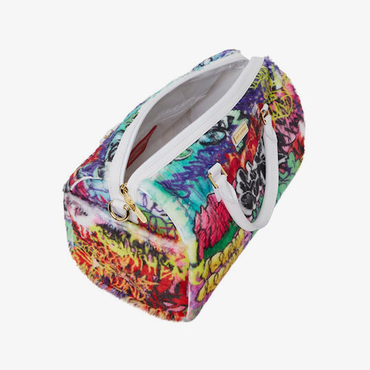 Sprayground Graffiti Faux Fur Sack Voyage 12.5lt made of Artificial Leather L25.4xW20xH19cm