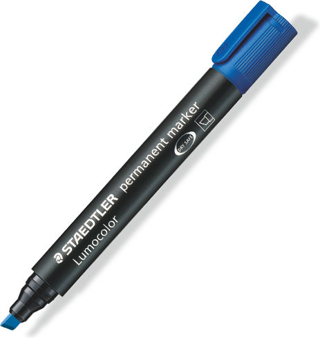 Staedtler Marker Permanent 5mm albastru
