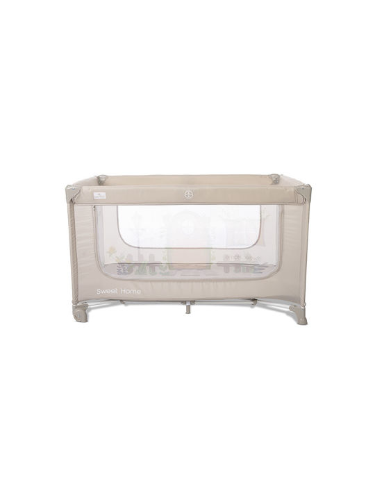 Lorelli Loc de joacă 2 Nivele cu Saltea Bej 70x127cm