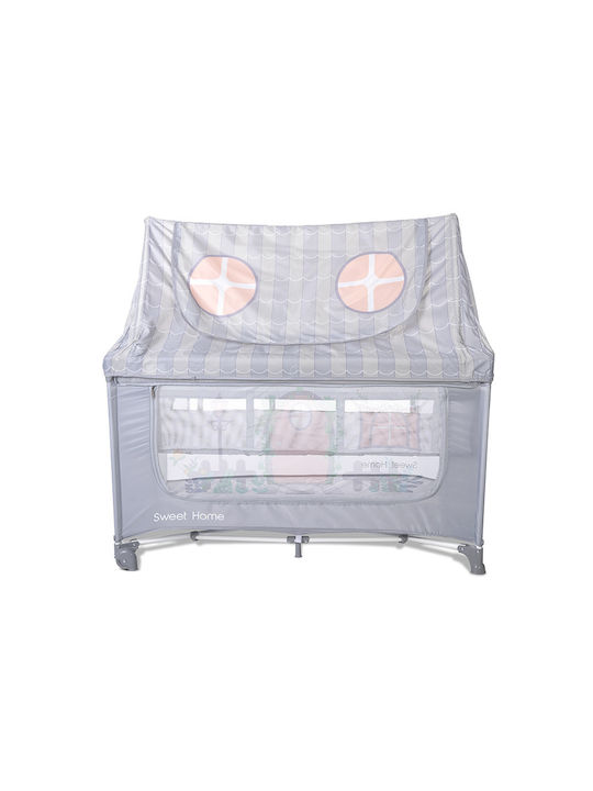 Lorelli Playpen 2 Levels with Mattress Gray 70x127cm