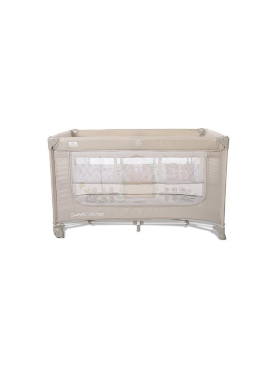 Lorelli Loc de joacă 2 Nivele cu Saltea Bej 70x127cm