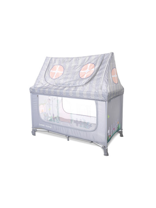 Lorelli Playpen 2 Levels with Mattress Gray 70x127cm