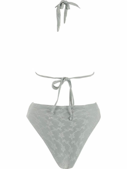 Gigi Set Bikini Τριγωνάκι Ψηλόμεσο Χακι