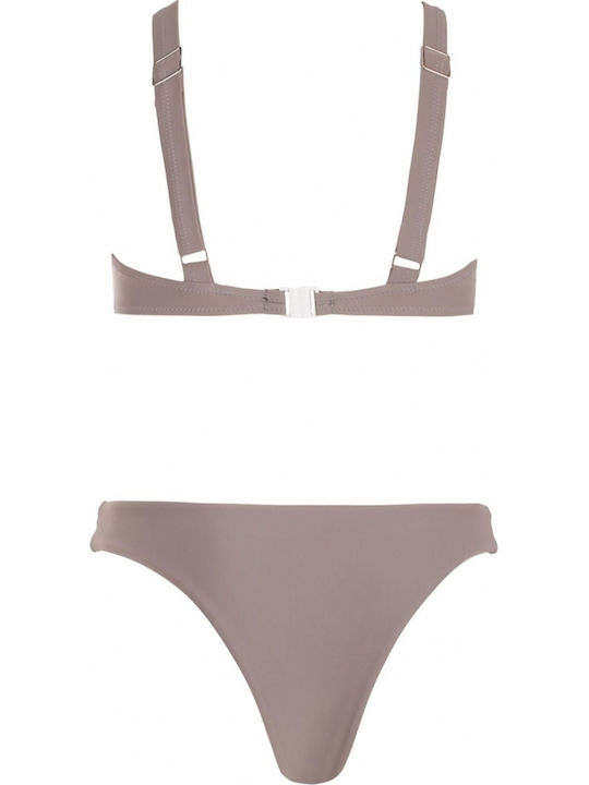 Gigi Bikini-Set Grau