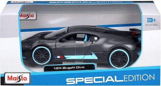 Maisto Metall Modellfigur Auto im Maßstab 1:24 Bugatti Divo Black