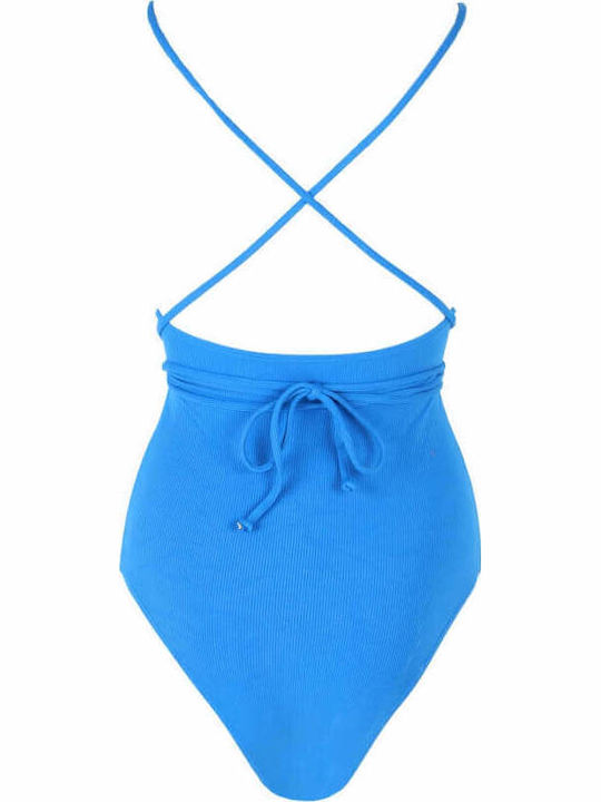 Gigi Costum De Baie Întreg Albastru