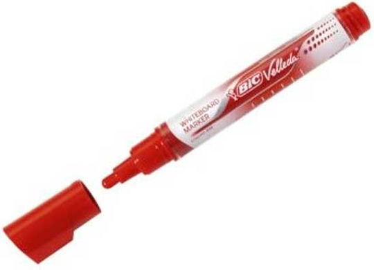 BIC Velleda Whiteboard Marker 2.3mm Red