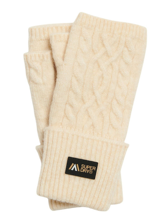 Beige Handschuhe