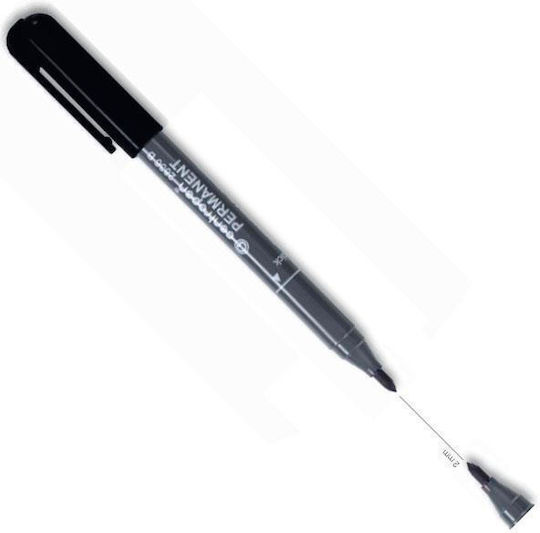 Centropen Permanent Marker 2mm Black