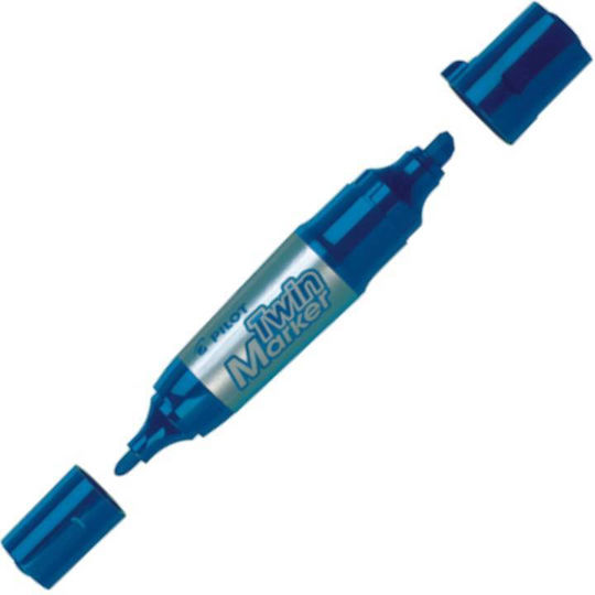 Pilot Jumbo Twin Permanent Marker 6.5mm Blue