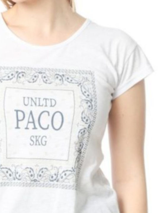 Paco & Co Tricou White 2332043