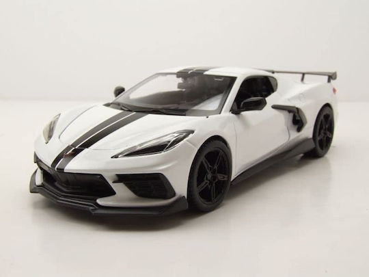 Maisto Special Edition Toy Car 1:24 2020 Chevrolet Corvette Stingray Coupe White for 3++ Years