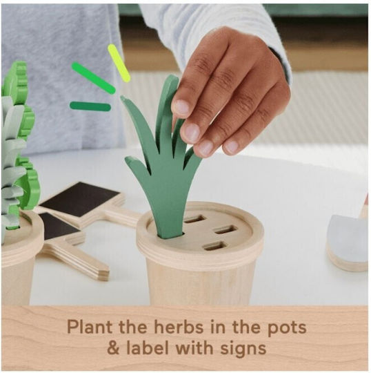 Fisher Price Herb Set από Ξύλο για 3+ Ετών 12τμχ