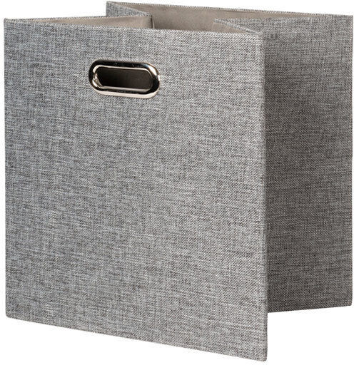 General Trade Stoff Aufbewahrungsbox mit Deckel Gray 33x33x33cm 1Stück