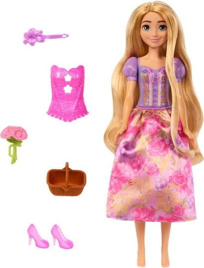 Barbie Spin & Reveal Rapunzel Doll for 3+ years+ Years 12.7cm