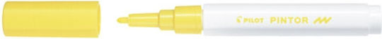 Pilot Pintor F Ανεξίτηλος Μαρκαδόρος Κίτρινο 2.8mm