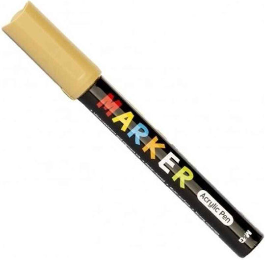 M&G Ακρυλικός Μαρκαδόρος Πορτοκαλί 2mm