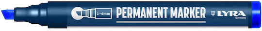 Lyra Mark + Sign Permanent Marker 4mm Blue