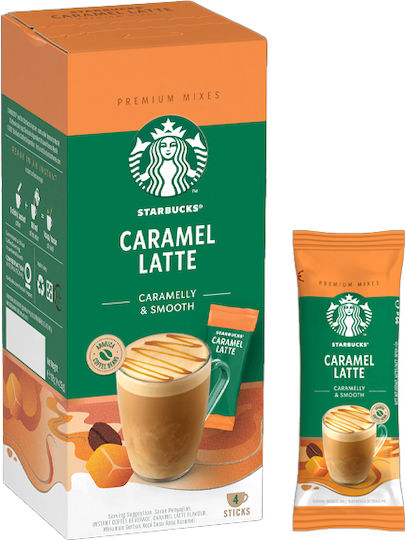 Starbucks Latte Caramel Mix 6x115gr