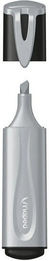 Μαρκαδόρος Υπογράμμισης Maped Glitter Metal Silver 742039